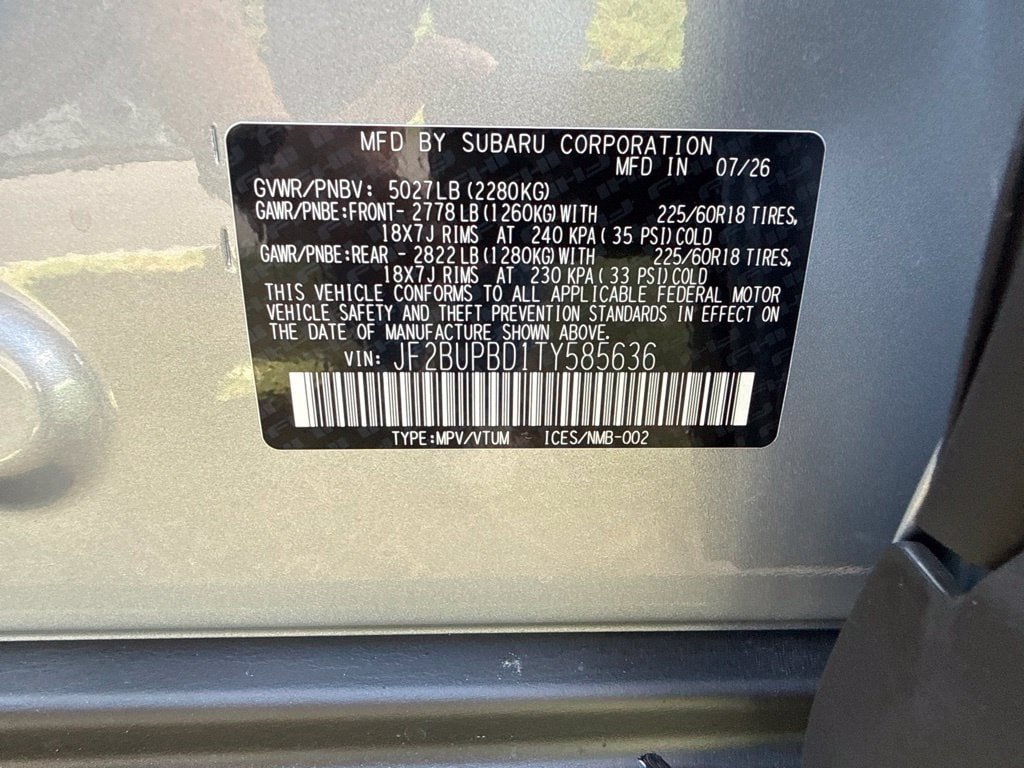 New 2026 Subaru Outback Premium AWD/4WD image 29