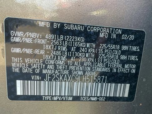Used 2020 Subaru Forester Touring w/ Popular Package #2 AWD/4WD image 46