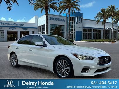 Used 2018 INFINITI Q50 Luxe w/ Cargo Package (L95)