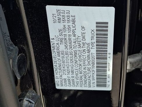 Used 2022 Honda Ridgeline RTL-E image 27