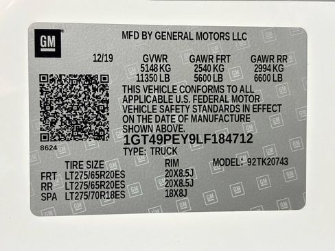 Certified 2020 GMC Sierra 2500 AT4 w/ AT4 Premium Package AWD/4WD image 38