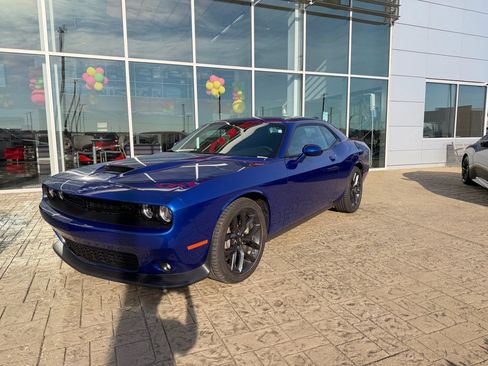 Used 2022 Dodge Challenger R/T w/ Blacktop Package RWD image 1