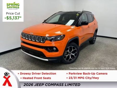 New 2026 Jeep Compass Limited AWD/4WD image 1