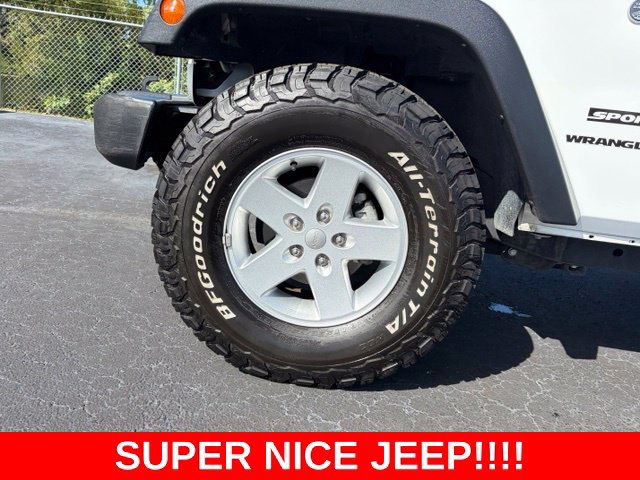 Used 2017 Jeep Wrangler Sport w/ Quick Order Package 24S AWD/4WD image 9