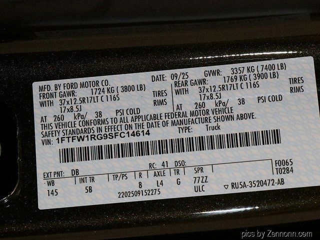 New 2025 Ford F150 Raptor AWD/4WD image 33
