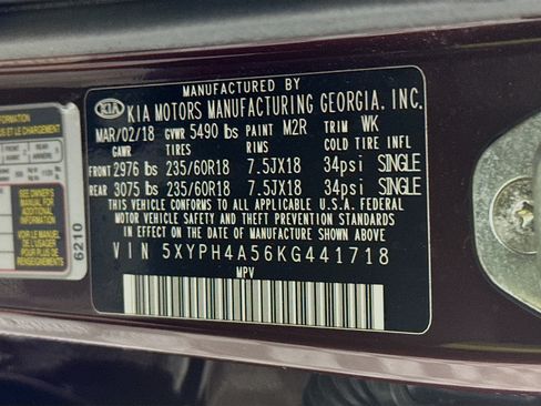 Used 2019 Kia Sorento EX FWD image 38