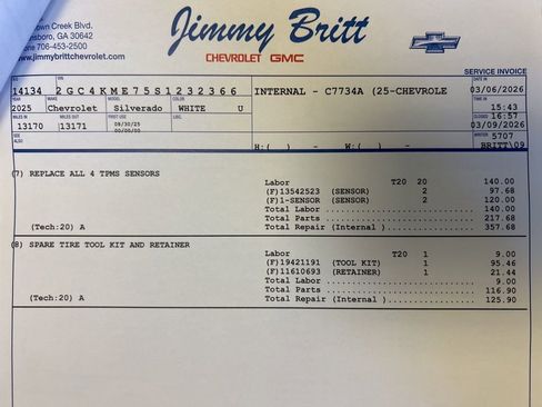 Certified 2025 Chevrolet Silverado 2500 Custom w/ Custom Value Package image 19