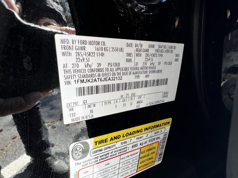 Used 2018 Ford Expedition Max Limited w/ Equipment Group 302A image 56