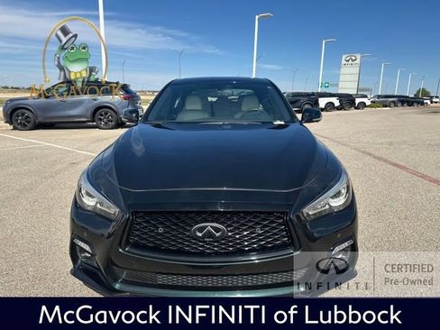 Certified 2023 INFINITI Q50 Red Sport 400 w/ Black Opal Edition image 7