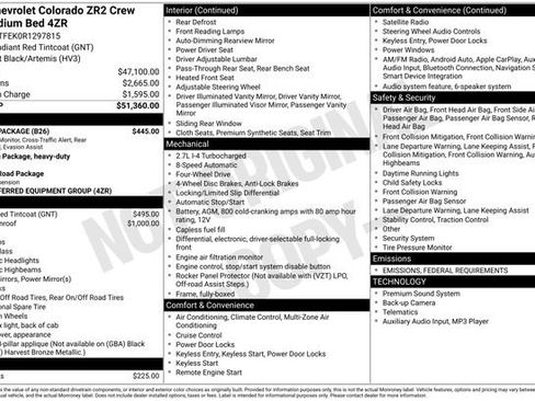 Certified 2024 Chevrolet Colorado ZR2 w/ Safety Package image 7