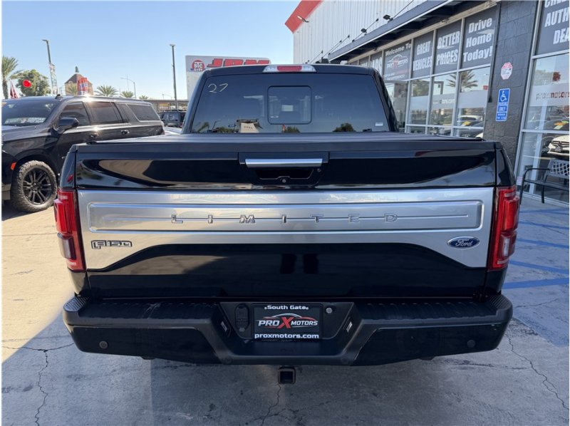Used 2017 Ford F150 Limited w/ Trailer Tow Package AWD/4WD image 5