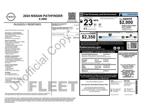 Used 2024 Nissan Pathfinder S AWD/4WD image 30