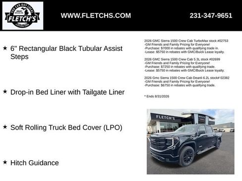 New 2026 GMC Sierra 1500 Elevation AWD/4WD image 3