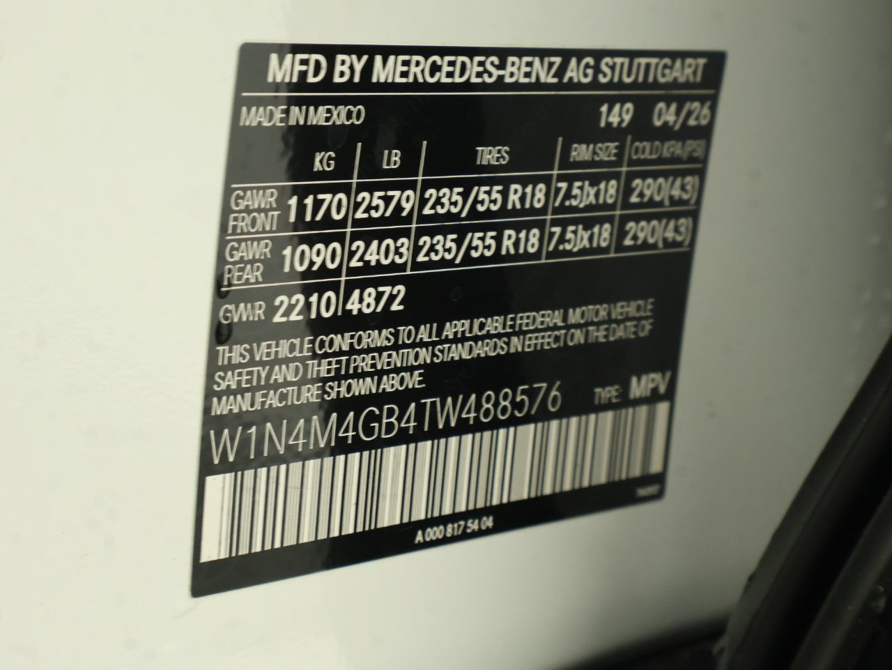 New 2026 Mercedes-Benz GLB 250 image 12