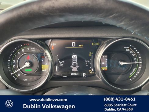 Used 2023 Jeep Wrangler Unlimited Rubicon 4xe w/ Safety Group image 25