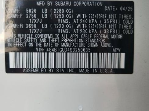 Used 2025 Subaru Outback Wilderness image 18