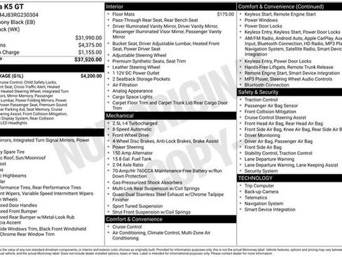 Used 2024 Kia K5 GT w/ GT1 Package image 9