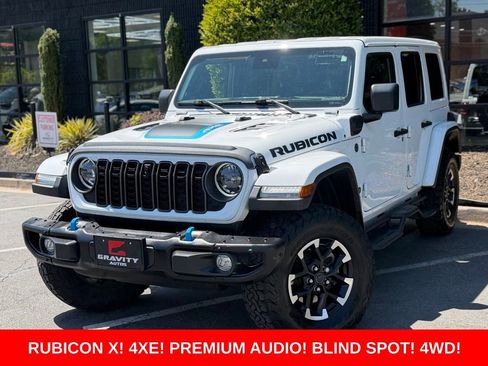 Used 2024 Jeep Wrangler Unlimited Rubicon 4xe AWD/4WD image 1