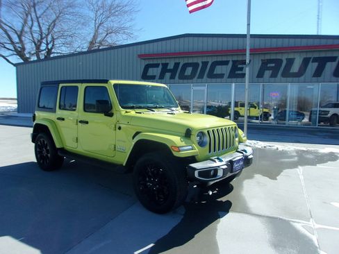 Used 2023 Jeep Wrangler Sahara w/ Cold Weather Group image 1