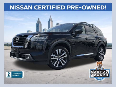Certified 2022 Nissan Pathfinder Platinum w/ Cargo Package AWD/4WD image 1