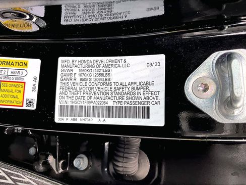 Used 2023 Honda Accord EX image 35