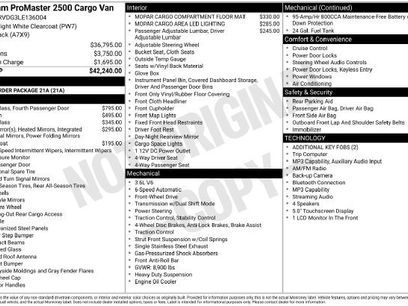 Used 2020 RAM ProMaster 2500