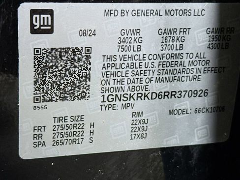 Used 2024 Chevrolet Tahoe RST w/ Luxury Package AWD/4WD image 34