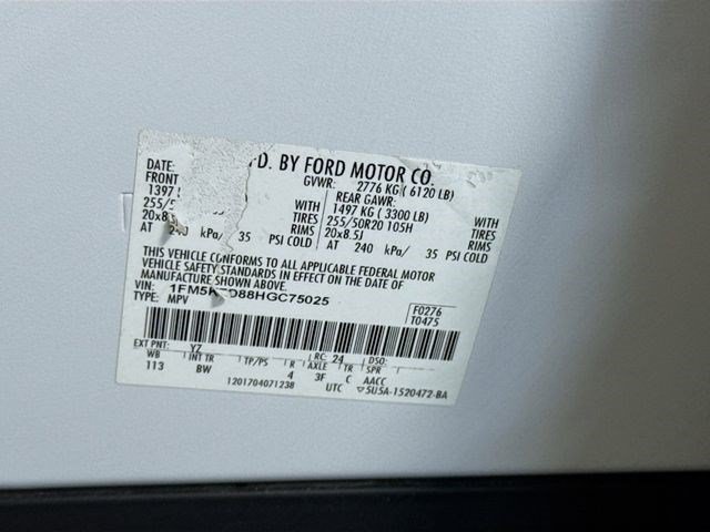 Used 2017 Ford Explorer XLT w/ Equipment Group 202A FWD image 44