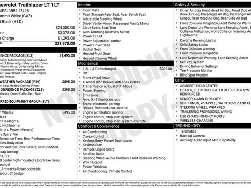 Certified 2024 Chevrolet TrailBlazer LT w/ Convenience Package FWD image 7