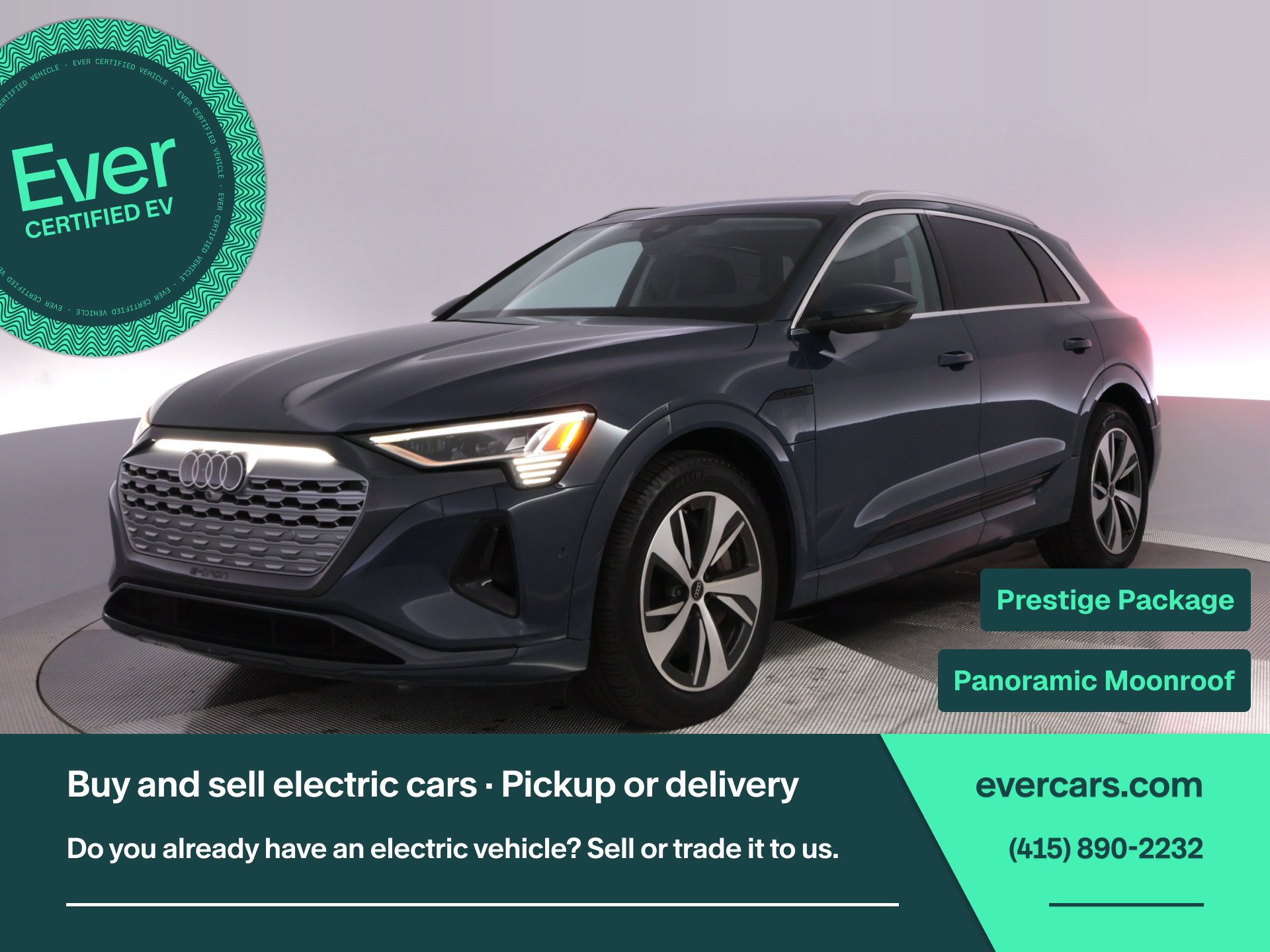 Used 2024 Audi Q8 e-tron Premium Plus w/ Prestige Package AWD/4WD image 1