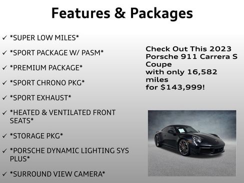Used 2023 Porsche 911 Carrera S image 4