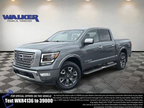 Used 2023 Nissan Titan Platinum Reserve w/ Moonroof Package image 1