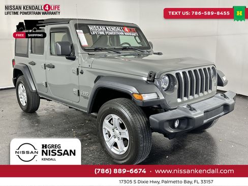 Used 2020 Jeep Wrangler Unlimited Sport S image 2