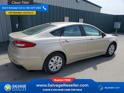 Used 2019 Ford Fusion S image 4