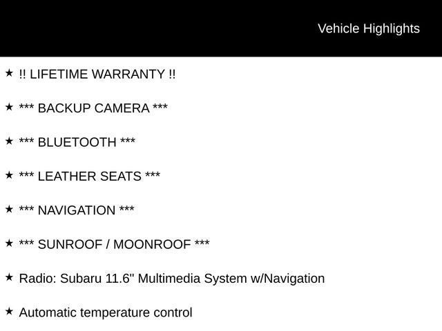 Used 2025 Subaru Outback Limited AWD/4WD image 45