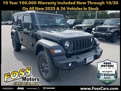 New 2025 Jeep Wrangler Sport S