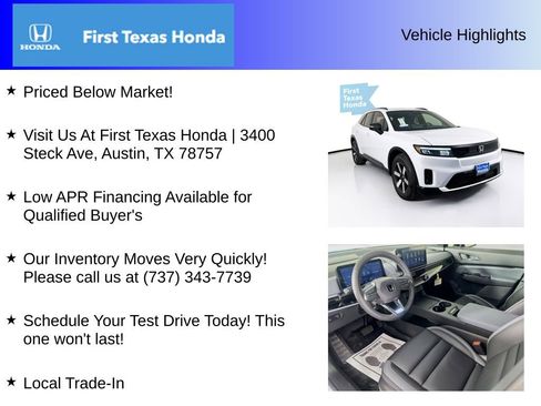 New 2026 Honda Prologue Touring image 5