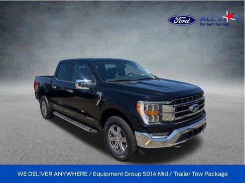 Used 2021 Ford F150 Lariat AWD/4WD image 1