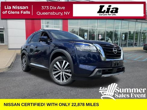 Certified 2022 Nissan Pathfinder Platinum AWD/4WD image 1