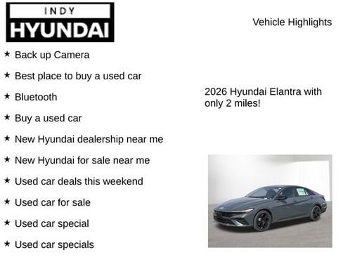 New 2026 Hyundai Elantra Sport FWD image 7