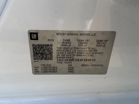 Used 2018 Chevrolet Silverado 2500 LTZ w/ Duramax Plus Package image 25