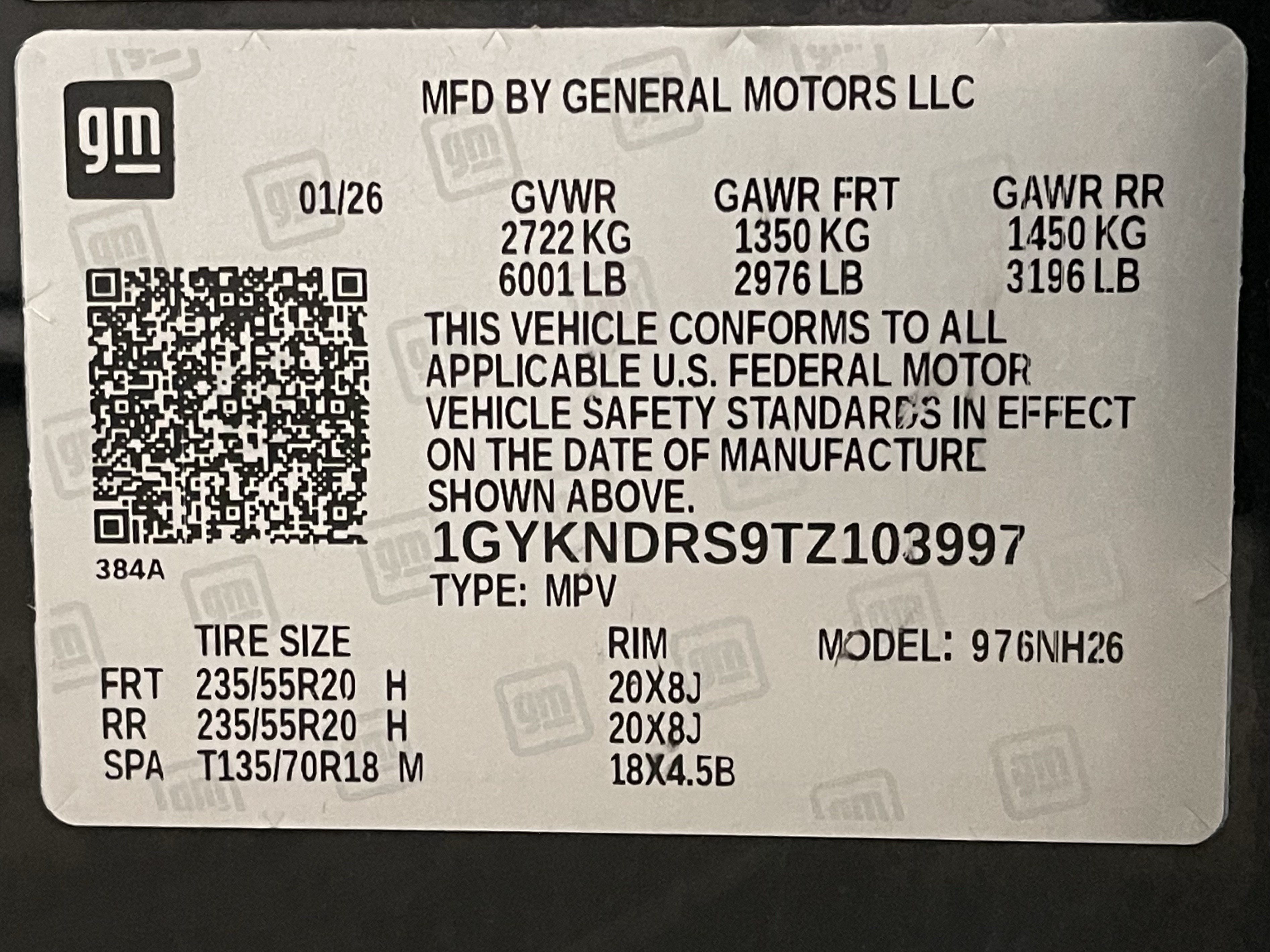 Used 2026 Cadillac XT5 Premium Luxury w/ Driver Assist Package AWD/4WD image 25