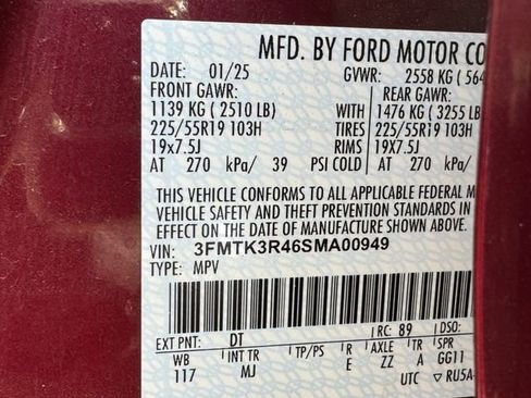 Certified 2025 Ford Mustang Mach-E Premium w/ Sport Appearance Package image 33