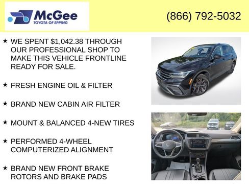 Used 2024 Volkswagen Tiguan SE AWD/4WD image 8