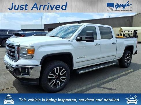 Certified 2015 GMC Sierra 1500 SLT w/ SLT Crew Cab Value Package AWD/4WD image 1