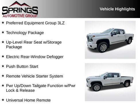 Used 2024 Chevrolet Silverado 2500 High Country w/ Technology Package AWD/4WD image 2