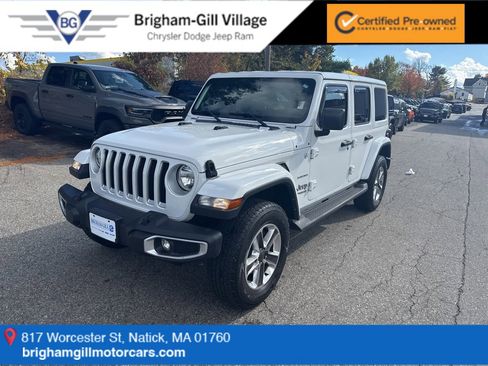 Certified 2021 Jeep Wrangler Unlimited Sahara w/ Dual Top Group image 1