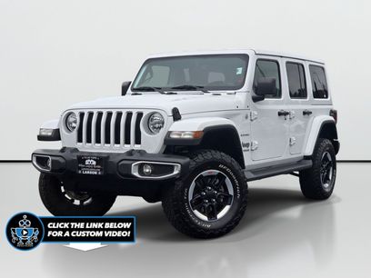 Used 2021 Jeep Wrangler Unlimited Sahara w/ Uconnect 4C Nav & Sound Group