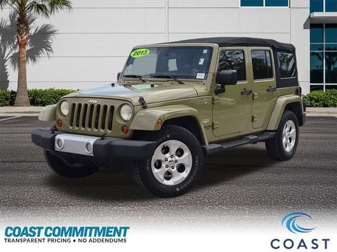 Used 2013 Jeep Wrangler Unlimited Sahara w/ Connectivity Group AWD/4WD image 1