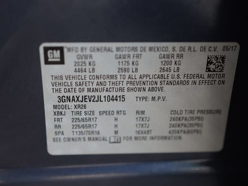 Used 2018 Chevrolet Equinox LT w/ Sun & Infotainment Package FWD image 36